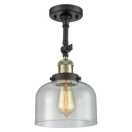 Innovations Lighting One Light Semi-Flush Mount, 527866 201F-BAB-G74